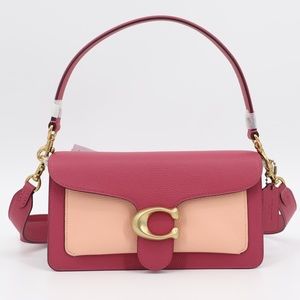 Coach Tabby 26 Leather Shoulder Bag Rouge Authentic Brand New